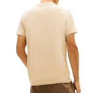 Camiseta beige para hombre Tommy Hilfiger Slim ver 2