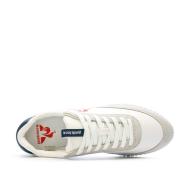 Baskets Blanches Homme Le Coq Sportif Veloce Tricolore Optical vue 4