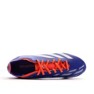 Chaussures de Foot Bleues Homme Adidas Predator League FG vue 4