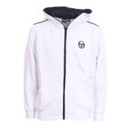 Sweat Blanc à capuche Garçon Sergio Tacchini New Elbow