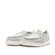 Chaussures Vert d'Eau Femme Hey Dude Wendy Heathered Slub vue 6