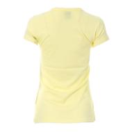 T-shirt Jaune Femme G-Star Raw Cursive vue 2