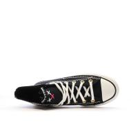 Baskets Noires Femme Converse All Star Lift Crafted vue 4