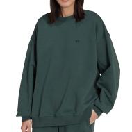 Sweat Vert Foncé Femme Adidas HM1780 pas cher
