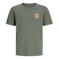 Camiseta verde para niño Jack & Jones Brandy