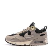 Baskets Grises/Noires Femme Nike Air Max 90 pas cher