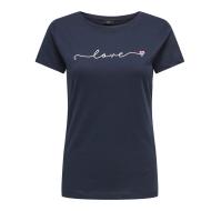T-shirt Marine Femme JDY Smoke