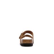 Sandales Brun clair Mixte Birkenstock Arizona vue 3