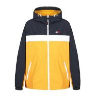 Blouson Marine/Jaune Homme Tommy Hilfiger Chicago Colorblock pas cher