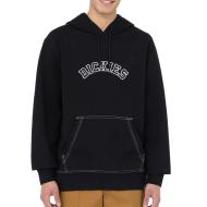 Sweat à Capuche Noir Homme Dickies West Vale pas cher