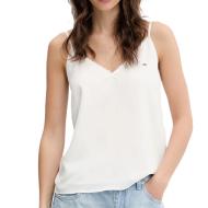 Débardeur Blanc Femme Tommy Hilfiger Essential TCR