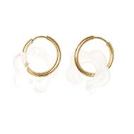 Boucles Oreilles Ice Femme Clio Blue Fleurs 20mm