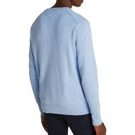 Pull Bleu Homme Tommy Hilfiger Pima MW0MW28047 vue 2