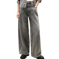 Jean Large Gris Femme Tommy Hilfiger Charlie Loose Wid pas cher