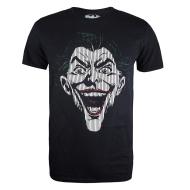 T-Shirt Noir Homme Dc Comics Joker Lines vue 2