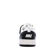 Baskets Noir/Blanc Enfant Nike Court Borough Low Recraf vue 3