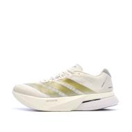Chaussures Running Blanc/Doré Adidas Adizero Boston 13 pas cher