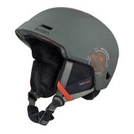 Casque Kaki/Orange Mixte Cairn Meteor Forest Night Hipster pas cher
