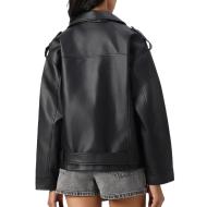 Veste Oversize Noire Femme Noisy May Paulina vue 2
