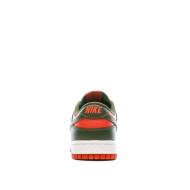Baskets Kaki/Rouge Homme Nike Dunk Low Retro vue 3