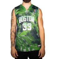 Boston Maillot de basket Vert/Noir/Blanc Homme Sport Zone pas cher