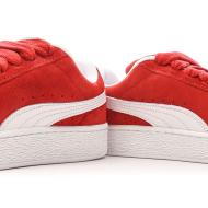 Baskets Rouges Femme Puma Suede XL 395205 vue 4