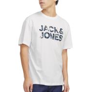 T-Shirt Blanc Homme Jack & Jones Bryan