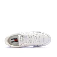 White Men's Sneakers Tommy Hilfiger Cupsole Photo of the Espace des Marques %store% store - view of %key%