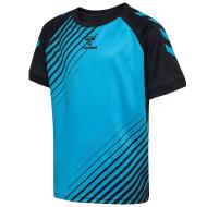 Maillots de Sport Noir/Bleu Homme Hummel Graphic Universe Jersey pas cher