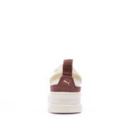 Baskets Blanches/Bordeaux Femme Puma Mayze vue 3