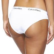 Culotte Blanche Femme Calvin Klein Jeans Bikini vue 2