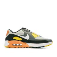 Baskets Grises/Orange Homme Nike Air Max 90 G vue 2