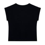 T-shirt Noir/Rose Fille Guess J1RI26 vue 2