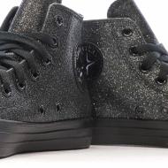 Baskets Noires Femme Converse Chuck Taylor All Star A05432C vue 7