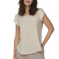 Blouse Beige Femme Only Onlvic Solid