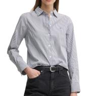 Chemise à Rayures Femme Tommy Hilfiger Ess Poplin Regular S