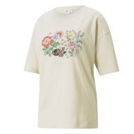 T-shirt Beige Femme Puma x Liberty pas cher