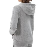 Sweat Gris Fille Adidas Hoodie vue 2