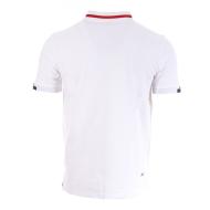 Polo Blanc Homme Hungaria Irazu vue 2