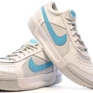 Chaussures de tennis Blanches/Bleu Homme Nike Court Lite 3 vue 7