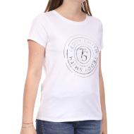 T-shirt Blanc Femme Teddy Smith Tencho