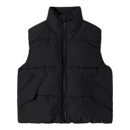 Doudoune Sans Manches Noire Fille Name it Mole