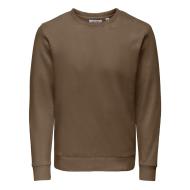 Sweat Marron Homme Only & Sons Chase