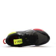 Baskets Blanches/Noires Garçon Puma Eos vue 4
