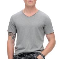 T-Shirt Gris Homme Superdru Raw