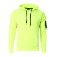 Sweat à Capuche Jaune Homme Just Emporio AJELY pas cher