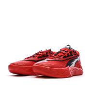 Chaussures de Basketball Rouges/Noires Homme Puma Zeros vue 6
