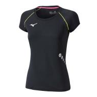 T-Shirt Noir Femme Mizuno Wos pas cher
