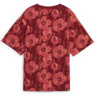 T-Shirt Rouge Femme Puma Class vue 2