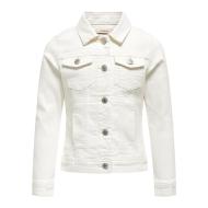Veste Écru Fille Kids ONLY Kogsara vue 3